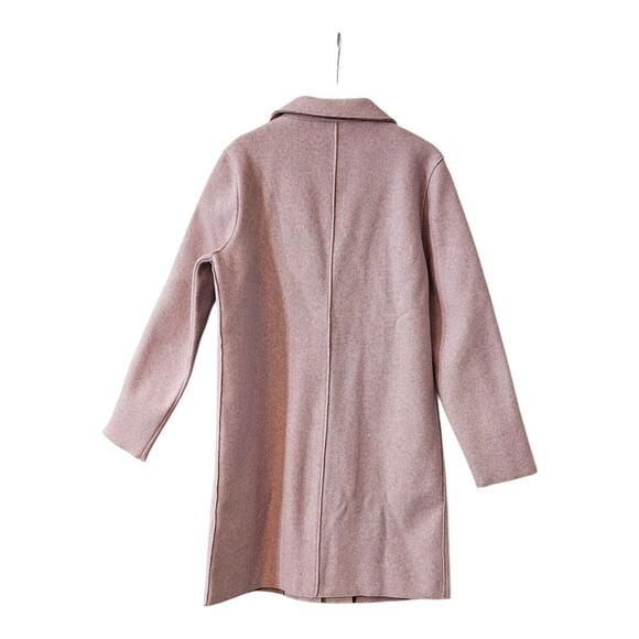 ONLY Womens Coat Jacket Size Small Light Purple Button Closure Slit Pockets - Picture 2 of 8